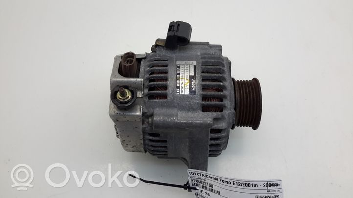 Toyota Corolla Verso E121 Alternator 2706022100