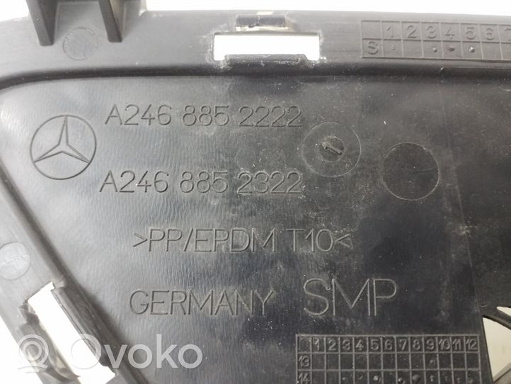 Mercedes-Benz B W246 W242 Kratka dolna zderzaka przedniego A2468852322