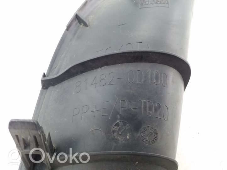 Toyota Yaris Verkleidung Nebelscheinwerfer / Gitter vorne 814820D100