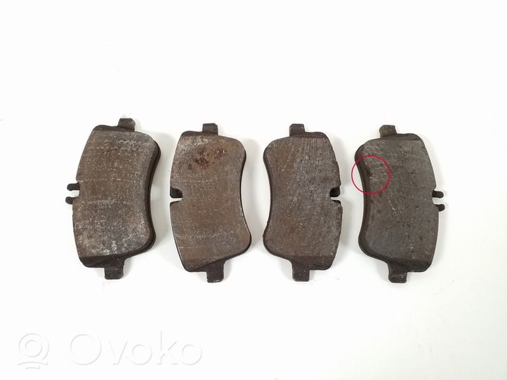 Mercedes-Benz C W203 Pastillas de freno (delantero) A0054206220