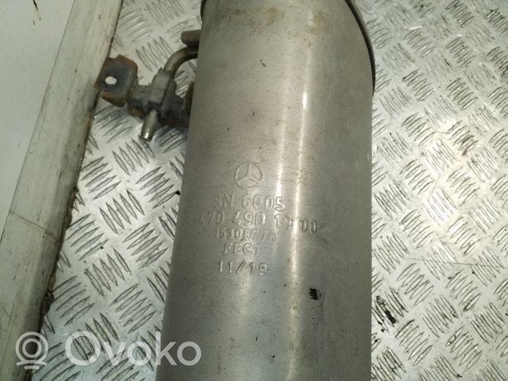 Mercedes-Benz W470 Marmitta/silenziatore A4704900100