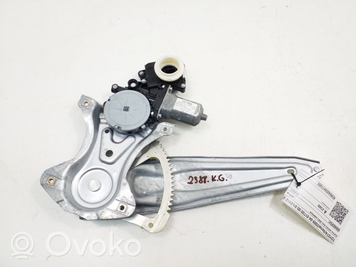 Toyota Verso Takaikkunan nostomekanismi ilman moottoria 698400F041