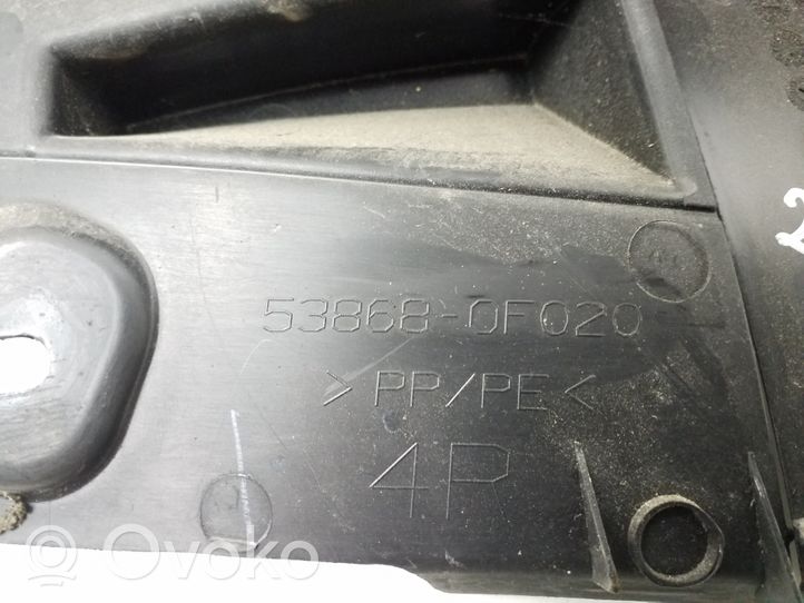 Toyota Verso Moldura embellecedora del gancho del capó/tapa del motor 538680F020