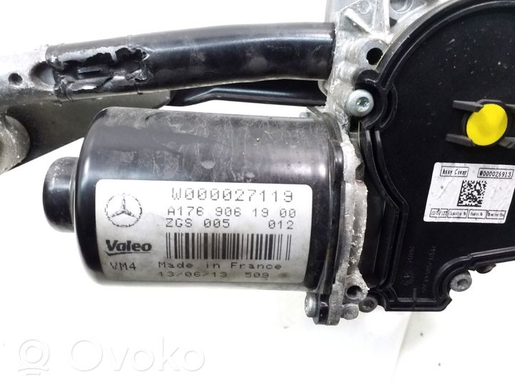 Mercedes-Benz CLA C117 X117 W117 Front wiper linkage and motor A1768200140