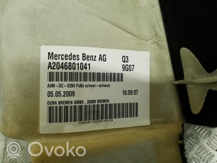 Mercedes-Benz GLK (X204) Salona aizmugurējās daļas paklājiņš A2046801041