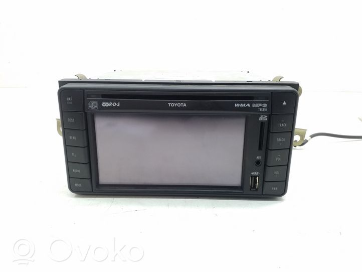 Toyota Avensis T270 Radio/CD/DVD/GPS-pääyksikkö PZ44500333