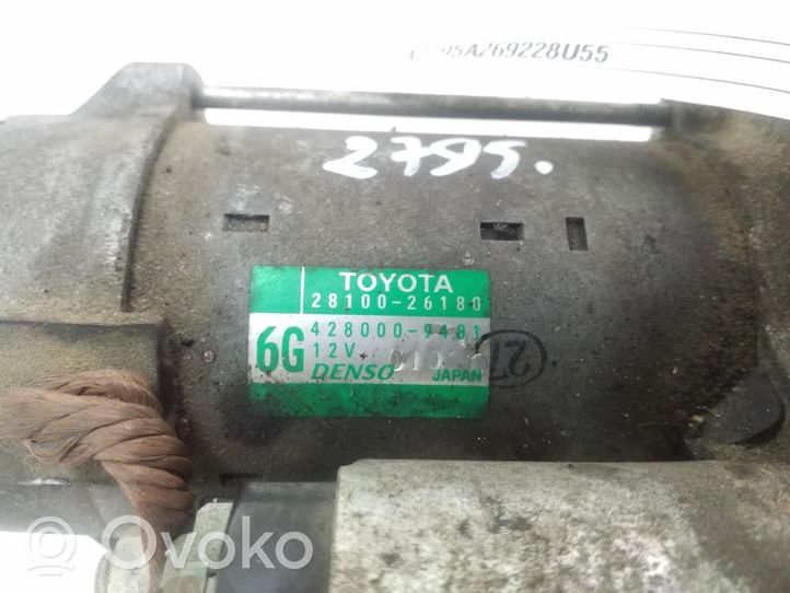 Toyota RAV 4 (XA40) Motorino d’avviamento 2810026180