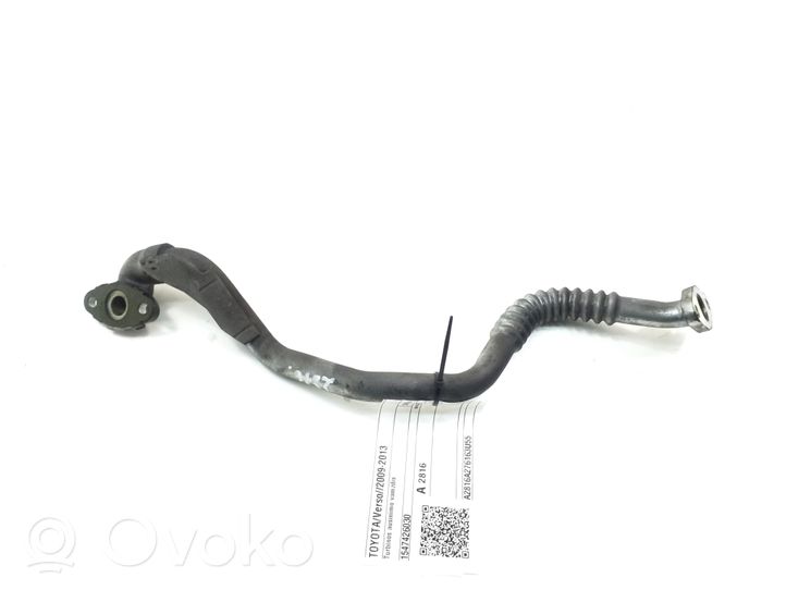 Toyota Verso Tuyau graissage turbo 1547426030