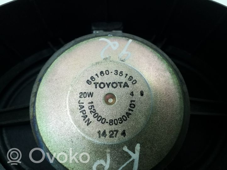Toyota Land Cruiser (J120) Etuoven kaiutin 8616035190