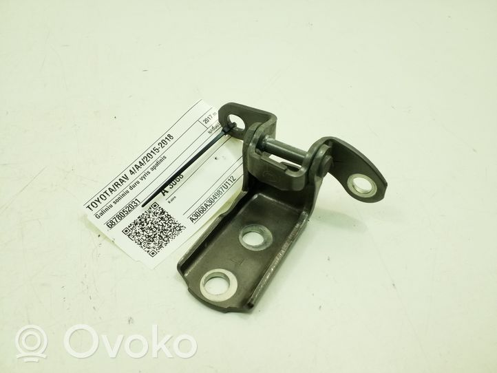 Toyota RAV 4 (XA40) Cerniera inferiore della portiera posteriore 6878052031