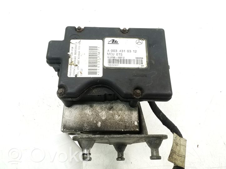 Mercedes-Benz CLK A208 C208 Pompe ABS A0034310312