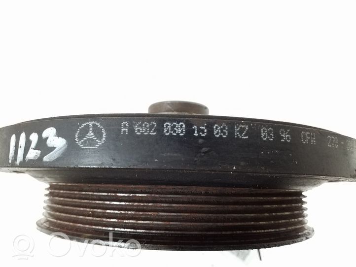 Mercedes-Benz E W210 Poulie de vilebrequin A6020301503