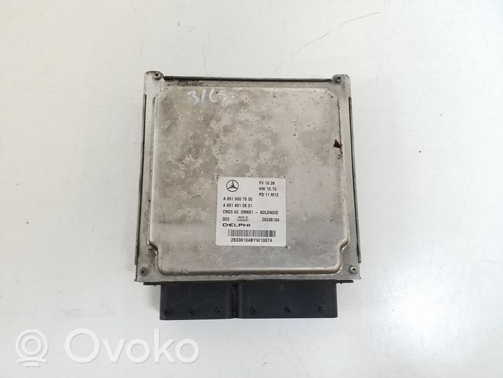 Mercedes-Benz B W246 W242 Calculateur moteur ECU 