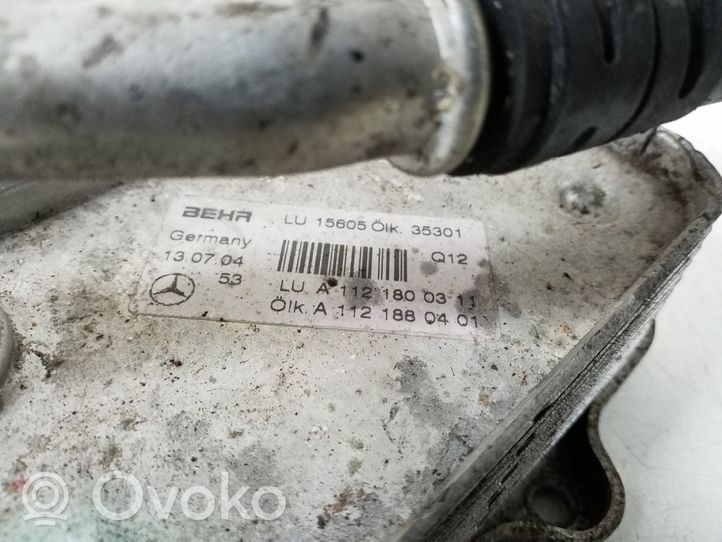 Mercedes-Benz S W220 Öljynsuodattimen kannake A1121880401