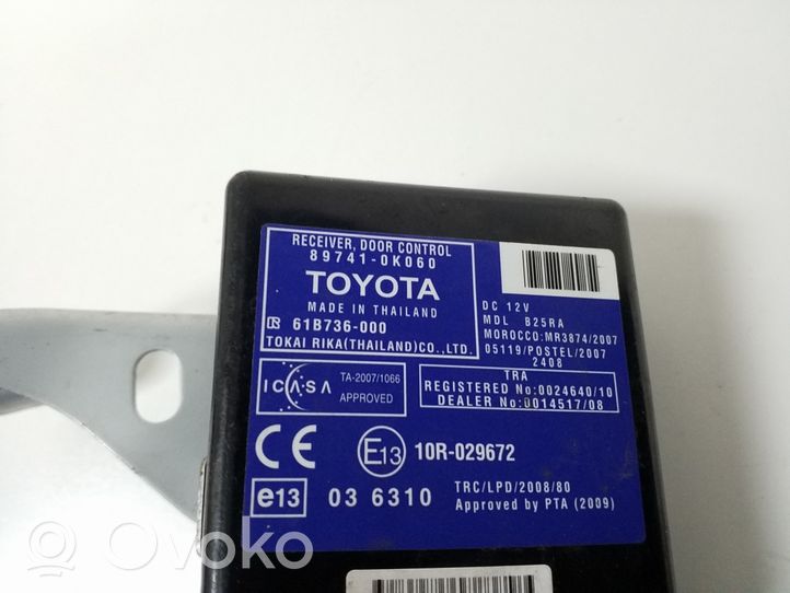 Toyota Hilux (AN10, AN20, AN30) Durų elektronikos valdymo blokas 89741-0K060