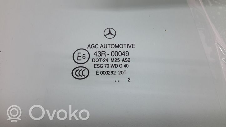 Mercedes-Benz B W246 W242 Etuoven ikkunalasi, coupe A2467250210