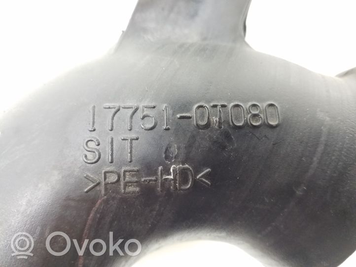 Toyota Verso Tuyau d'admission d'air 177510T080