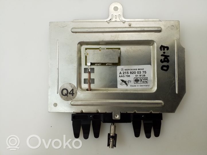 Mercedes-Benz CL C215 Antena GPS A2158200375