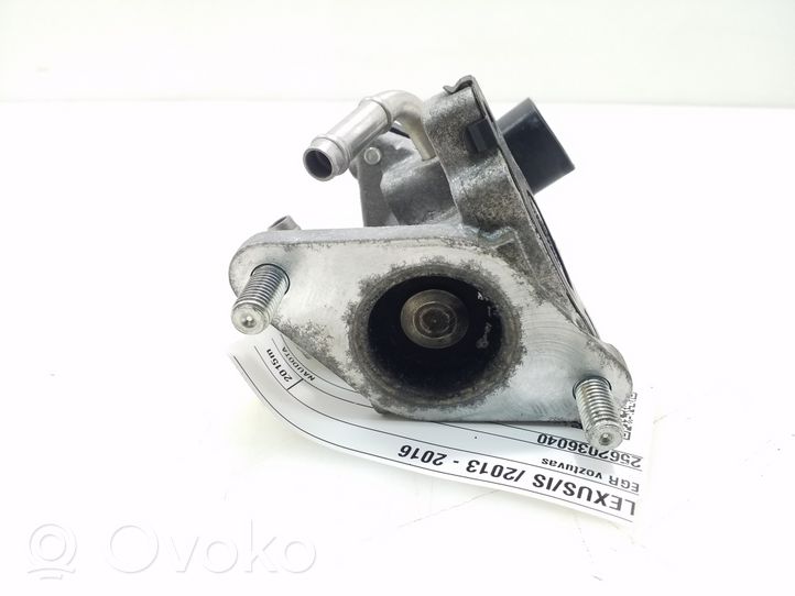 Lexus IS III XE30 Valvola EGR 2562036040