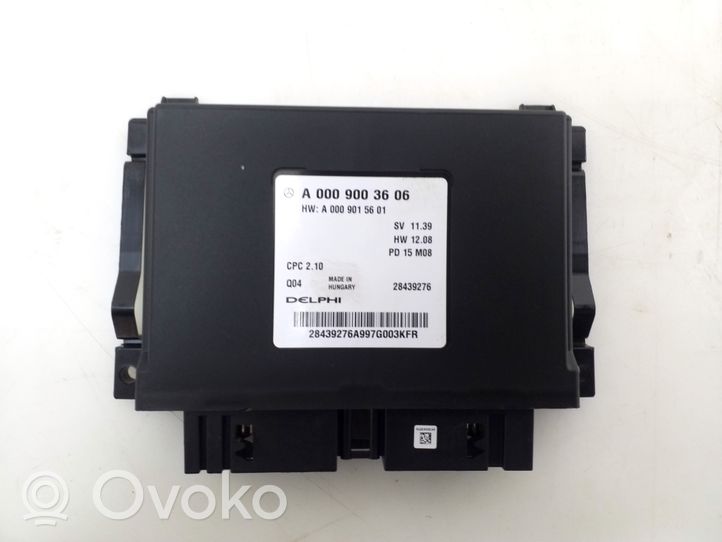 Mercedes-Benz A W176 Module de contrôle de boîte de vitesses ECU A0009003606