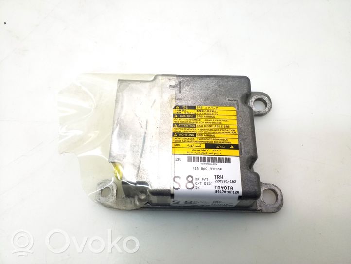 Toyota Verso Oro pagalvių valdymo blokas 891700F120