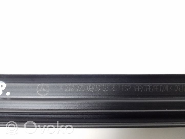 Mercedes-Benz E W212 Moulure/baguette de porte avant A2127250965