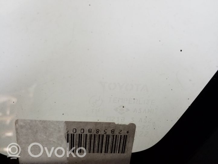 Toyota Corolla Verso E121 Takasivuikkuna/-lasi 62720-13120