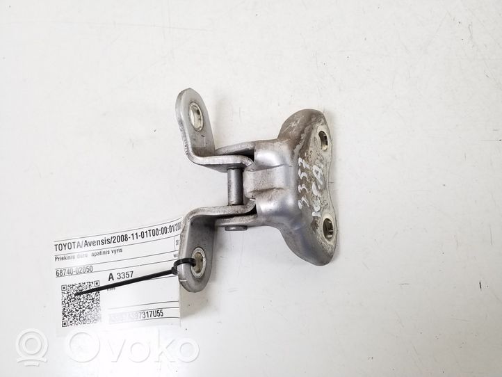 Toyota Avensis T270 Front door lower hinge 68740-02050