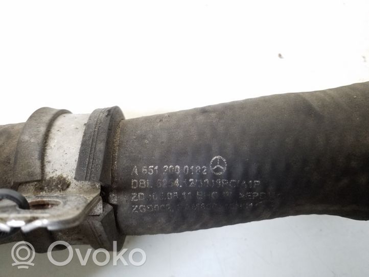 Mercedes-Benz A W176 Tube d'admission d'air A6512000182