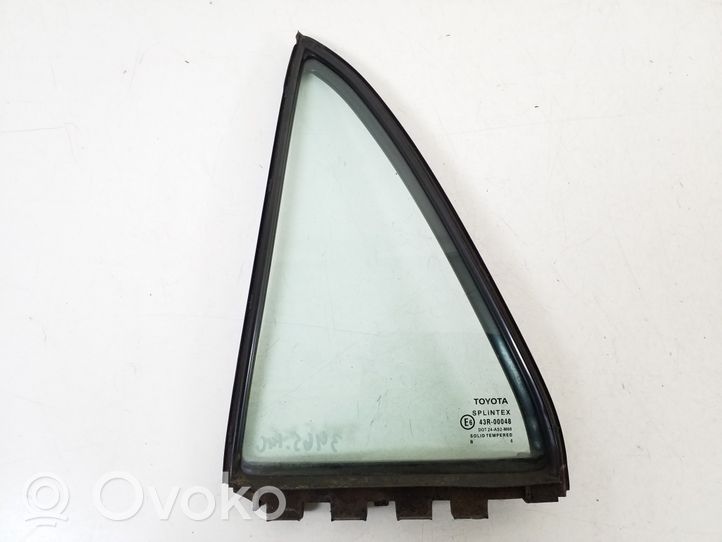 Toyota Corolla E120 E130 Rear vent window glass 68124-02070