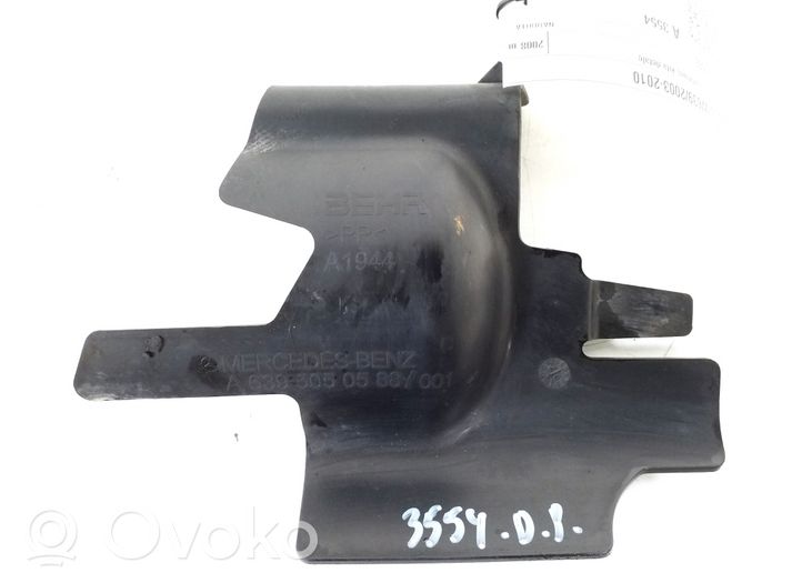 Mercedes-Benz Vito Viano W639 Kita variklio skyriaus detalė A6395050588