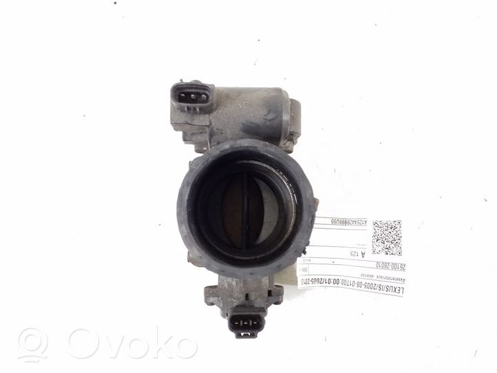 Lexus IS 220D-250-350 Clapet d'étranglement 26100-26010