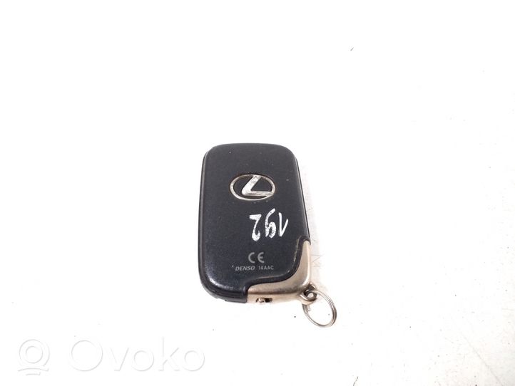 Lexus IS 220D-250-350 Zündschlüssel / Schlüsselkarte 