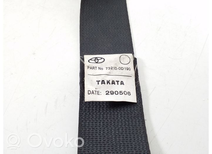 Toyota Yaris Pas bezpieczeństwa fotela przedniego 73210-0D190