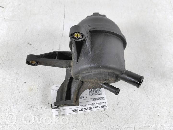 Mercedes-Benz E W211 Serbatoio/vaschetta del liquido del servosterzo A2034600083