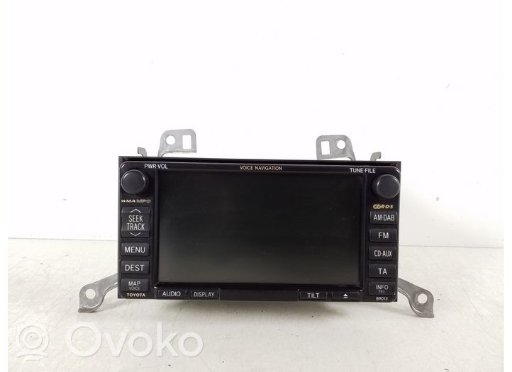 Toyota Avensis T270 Pantalla/monitor/visor 86120-20A90