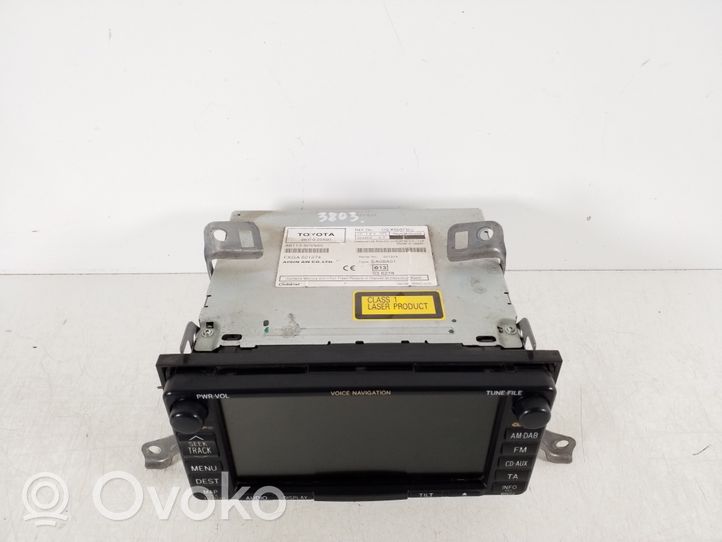 Toyota Avensis T270 Pantalla/monitor/visor 86120-20A90