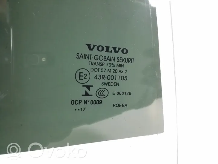 Volvo S90, V90 Rear door window glass 31371943