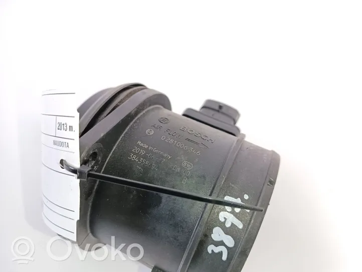 Volvo S60 Mass air flow meter 384358694