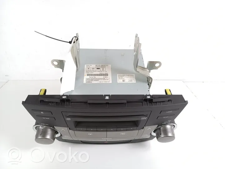 Toyota Highlander XU40 Unità principale autoradio/CD/DVD/GPS 86120-48E50