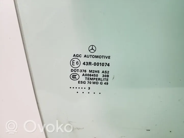 Mercedes-Benz ML W166 Szyba drzwi przednich A1667251410