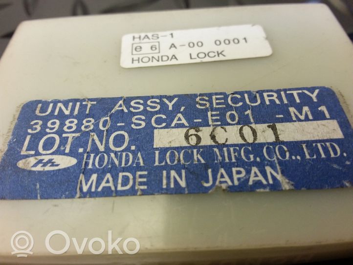 Honda CR-V Sterownik / Moduł alarmu 39880SCAE01M1