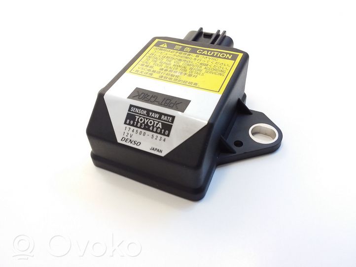 Toyota Prius (XW20) Sensore di imbardata accelerazione ESP 8918348010