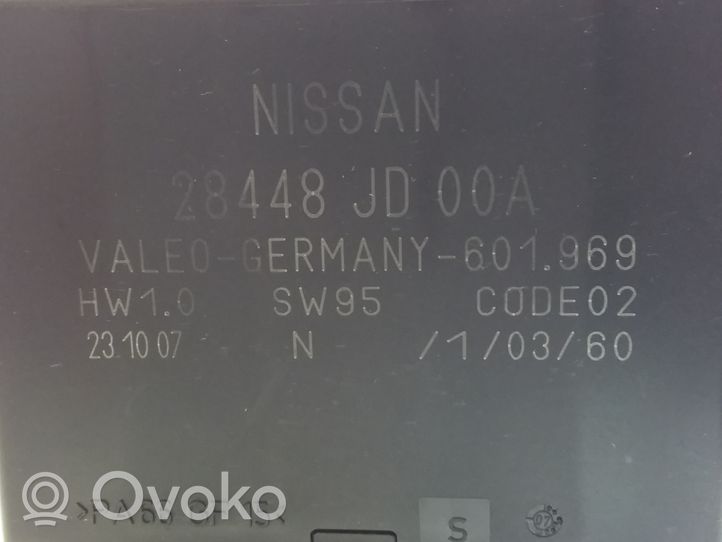 Nissan Qashqai Unité de commande, module PDC aide au stationnement 28448JD00A