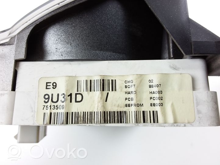 Nissan Note (E11) Nopeusmittari (mittaristo) 9U31D