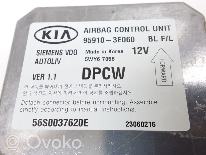 KIA Sorento Module de contrôle airbag 959103E060