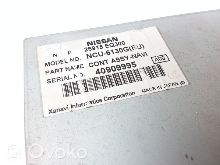 Nissan X-Trail T30 Unité de navigation Lecteur CD / DVD 25915EQ300