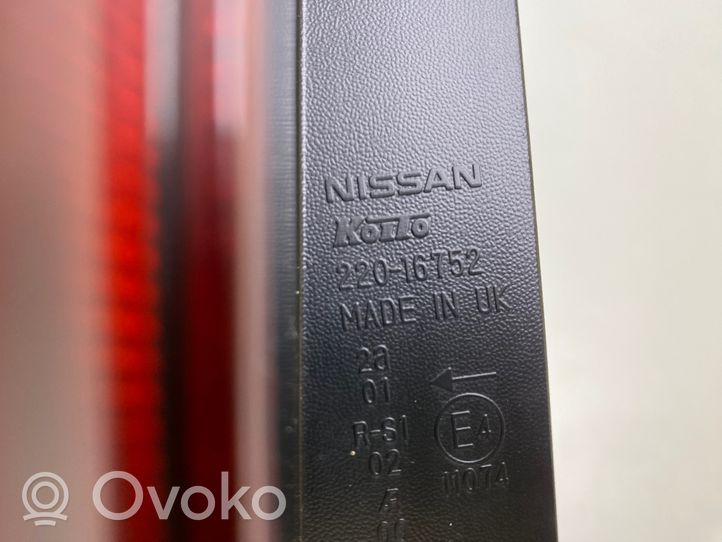 Nissan Note (E11) Galinis žibintas kėbule 22016752