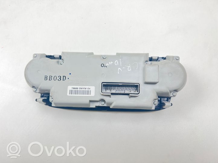 Honda CR-V Oro kondicionieriaus/ klimato/ pečiuko valdymo blokas (salone) 79600SWYWE4