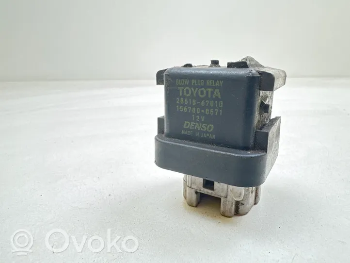 Toyota Corolla Verso AR10 Przekaźnik / Modul układu ogrzewania wstępnego 2861067010